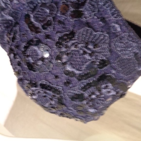 Victoria's Secret  bra 34B blue sequins lace - Picture 5 of 5